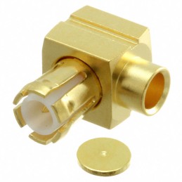 1 pcs : 29S211-271L5 - CONN MCX PLUG R/A 50OHM SOLDER