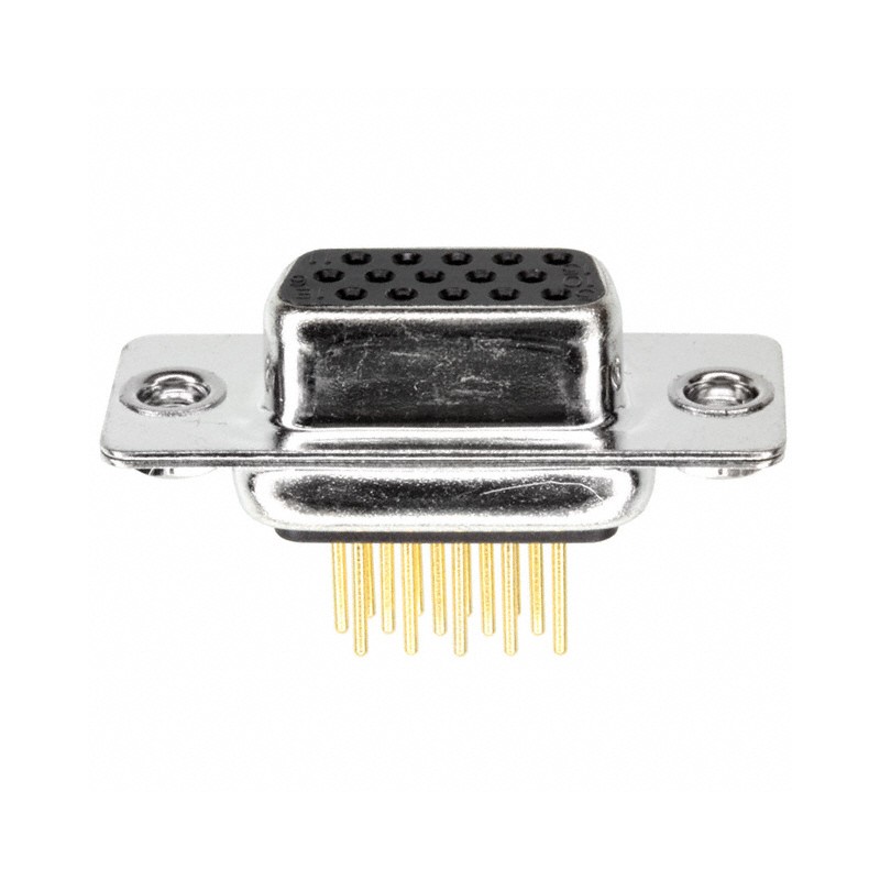 1 pcs : 180-M15-213R011 - CONN D-SUB HD RCPT 15POS PNL MNT