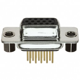 1 pcs : 180-M15-213R021 - CONN D-SUB HD RCPT 15POS PNL MNT