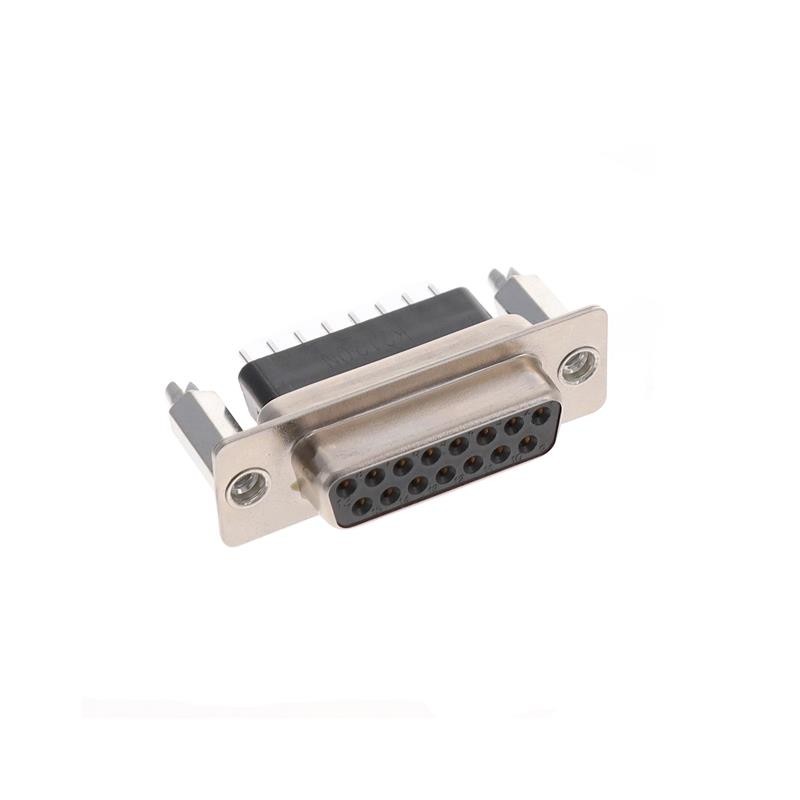 1 pcs : K88X-AD-15S-BR - CONN D-SUB RCPT 15POS VERT SLDR