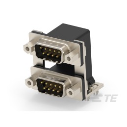 1 pcs : 2454917-4 - 9P MALE TO 9P MALE, WITH SCREWS