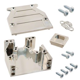 1 pcs : 09670150453 - CONN BACKSHELL 15P 45/180DEG SHD