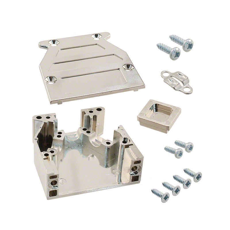 1 pcs : 09670150453 - CONN BACKSHELL 15P 45/180DEG SHD