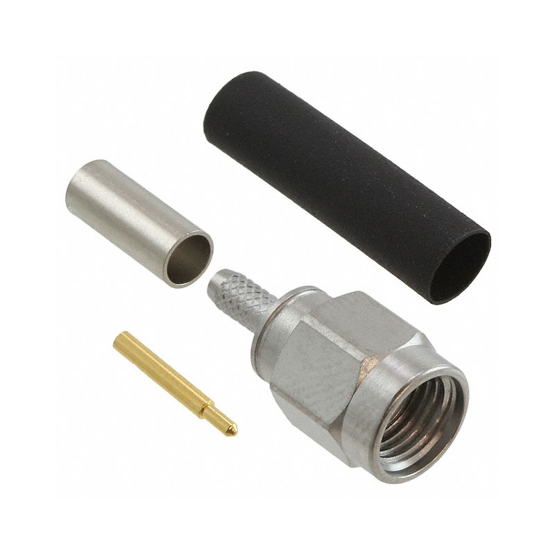 1 pcs : 0732510151 - CONN SMA PLUG STR 50 OHM SOLDER