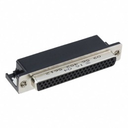 1 pcs : 09564527612 - CONN D-SUB HD RCPT 62P R/A SLDR