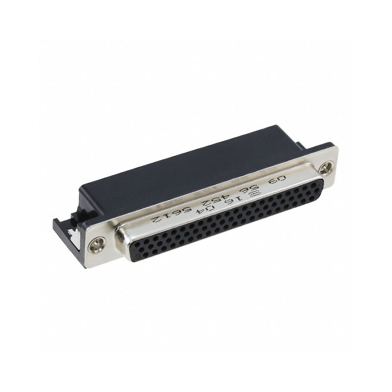 1 pcs : 09564527612 - CONN D-SUB HD RCPT 62P R/A SLDR