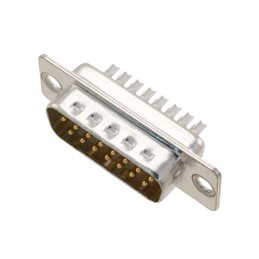 1 pcs : 09670155615050 - CONN D-SUB PLUG 15POS SLDR CUP