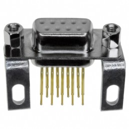 1 pcs : 174-E09-213R141 - CONN D-SUB RCPT 9POS R/A SLDR