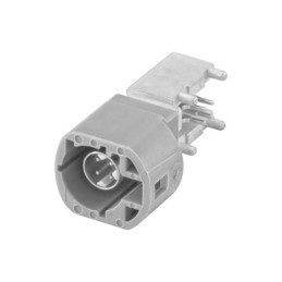 1 pcs : D4S2UL-40MA5-O - CONN HSD FAKRA PLUG R/A 100OHM