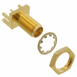 1 pcs : 0732511290 - CONN SMA JACK STR 50OHM EDGE MNT