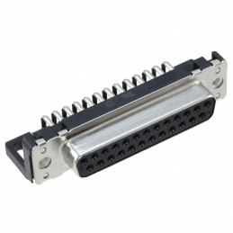 1 pcs : 09663126602 - CONN D-SUB RCPT 25POS R/A SLDR