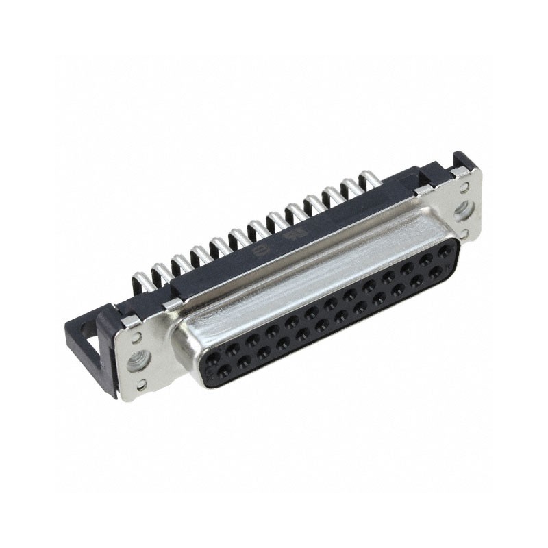 1 pcs : 09663126602 - CONN D-SUB RCPT 25POS R/A SLDR