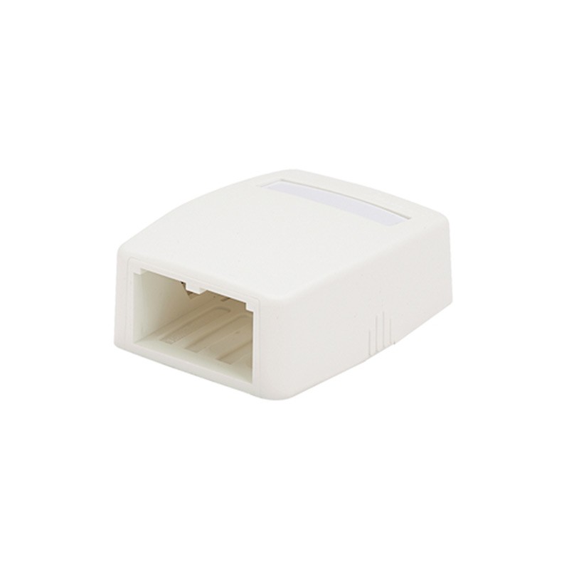 1 pcs : CBXQ2IW-A - MOD BOX SMD 2PORT WHITE
