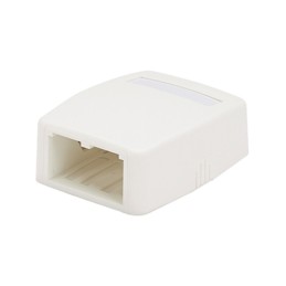 1 pcs : CBXQ2WH-A - MOD BOX SMD 2PORT WHITE