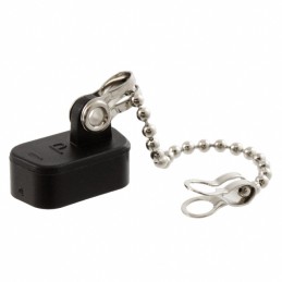 1 pcs : 160-000-109R002 - DUST CAP 9POS MALE W/LANYARD