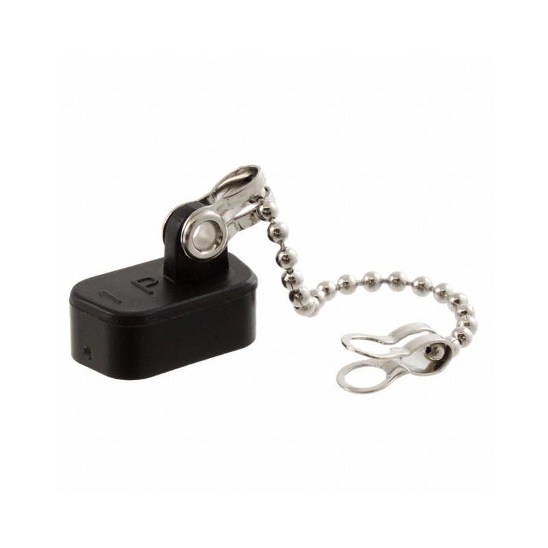 1 pcs : 160-000-109R002 - DUST CAP 9POS MALE W/LANYARD