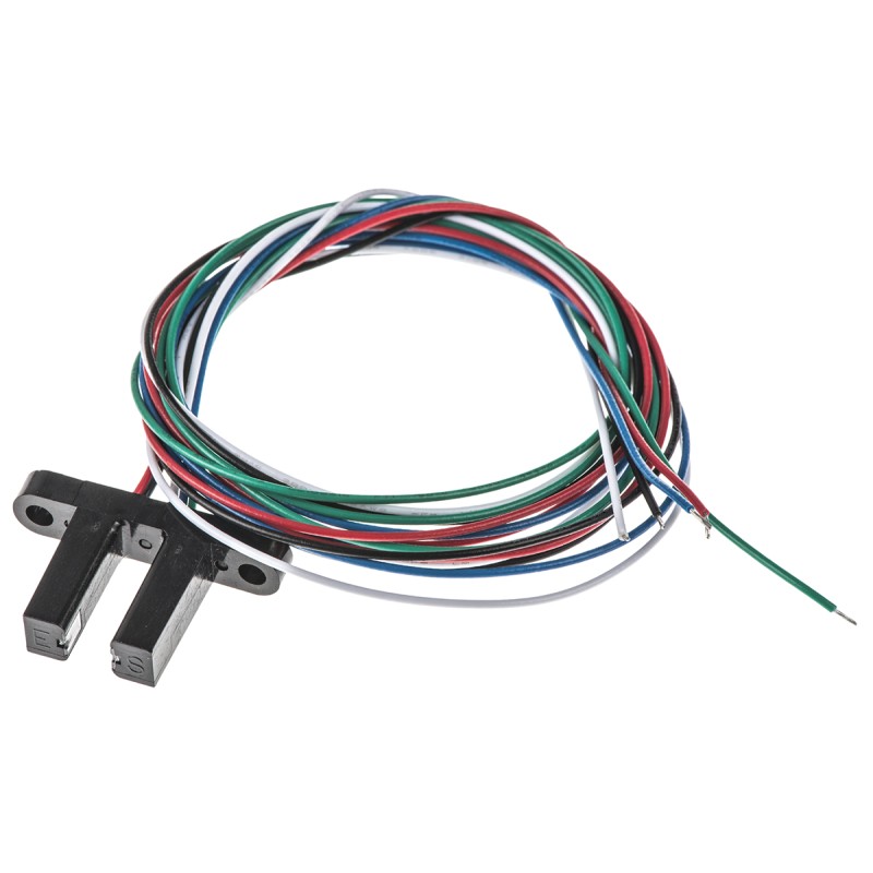 1 pcs - OPB916BZ Optek, Screw Mount Slotted Optical Switch, Buffer, Open-Collector with 10K Pull-Up Resistor Output