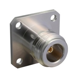 1 pcs : CONN003-W - CONN N RCPT STR 50 OHM SOLDER