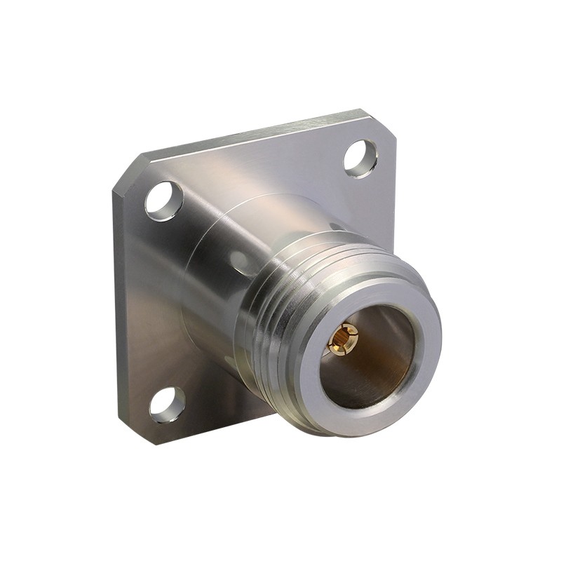 1 pcs : CONN003-W - CONN N RCPT STR 50 OHM SOLDER