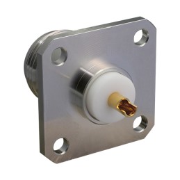 1 pcs : CONN003-W - CONN N RCPT STR 50 OHM SOLDER