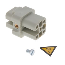 1 pcs : 09210073101 - INSERT FEMALE 7POS CRIMP