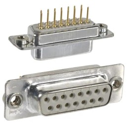 1 pcs : 172-015-213R011 - 15P // F // VT // NICKEL // 01