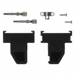 1 pcs : 951-009-010R011 - CONN BACKSHELL 9POS 60DEG GRAY