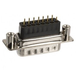 1 pcs : 172-015-183L021 - CONN D-SUB PLUG 15P PNL MNT SLDR