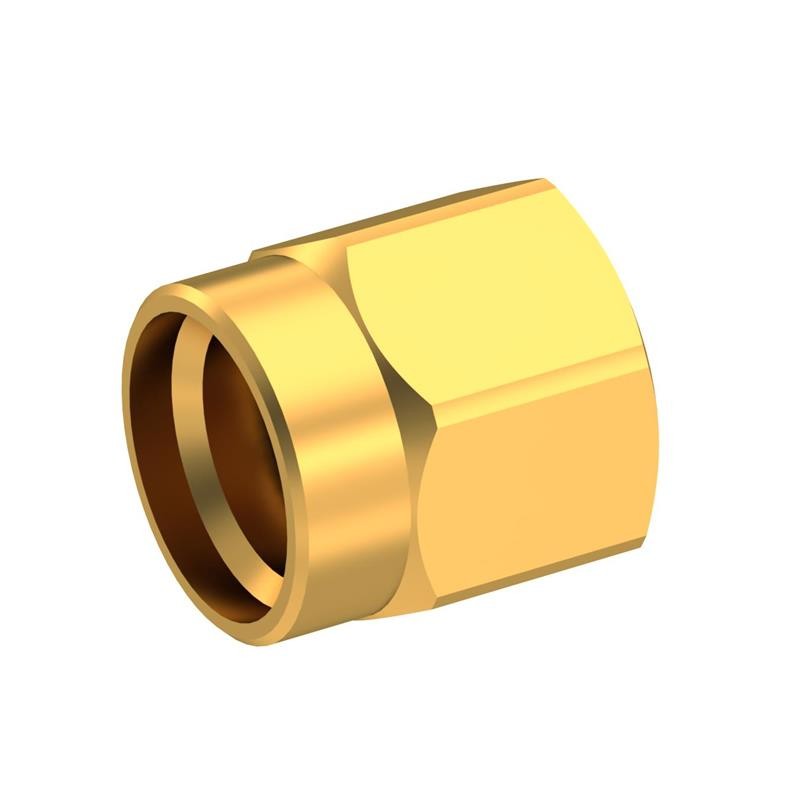 1 pcs : R125054002 - SMA / STRAIGHT PLUG SOLDER TYPE