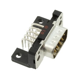 1 pcs : 09661227801 - CONN D-SUB PLUG 9POS R/A SLDR