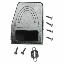 1 pcs : 955-009-020R121 - CONN BACKSHELL 9P 45/180DEG SHLD