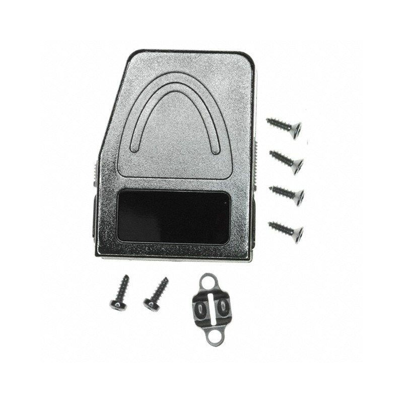 1 pcs : 955-009-020R121 - CONN BACKSHELL 9P 45/180DEG SHLD