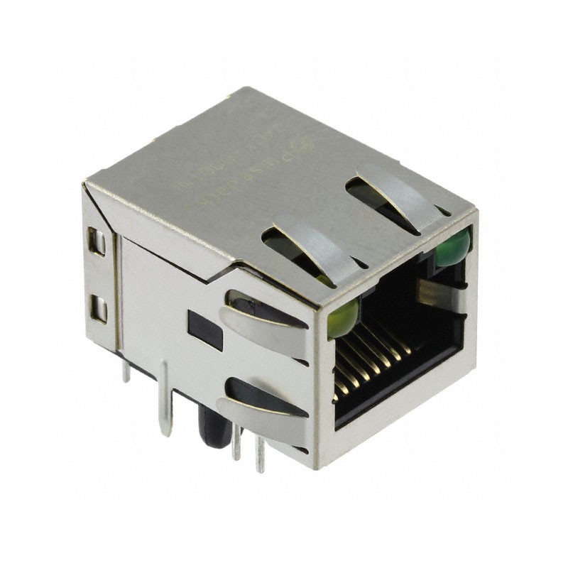 1 pcs : JXD1-0001NL - CONN JACK 1PORT 1000 BASE-T PCB