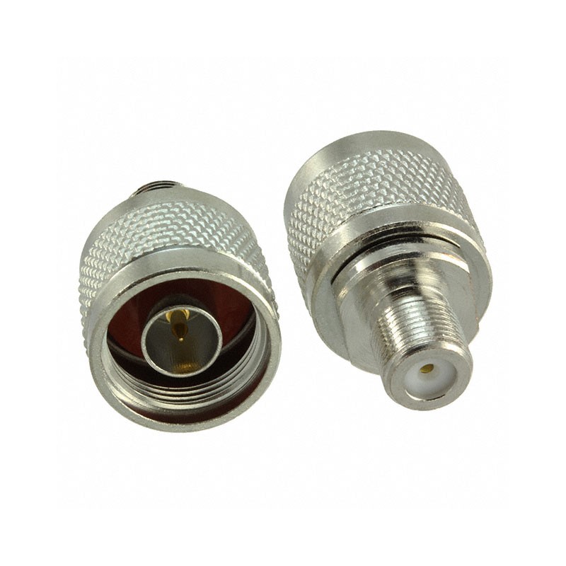 1 pcs : ADP-NM-FF - CONN ADAPT N PLUG TO F JACK