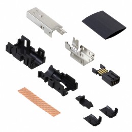 1 pcs : 2040008-1 - CONN IND MINI II PLUG 8P SLD STR