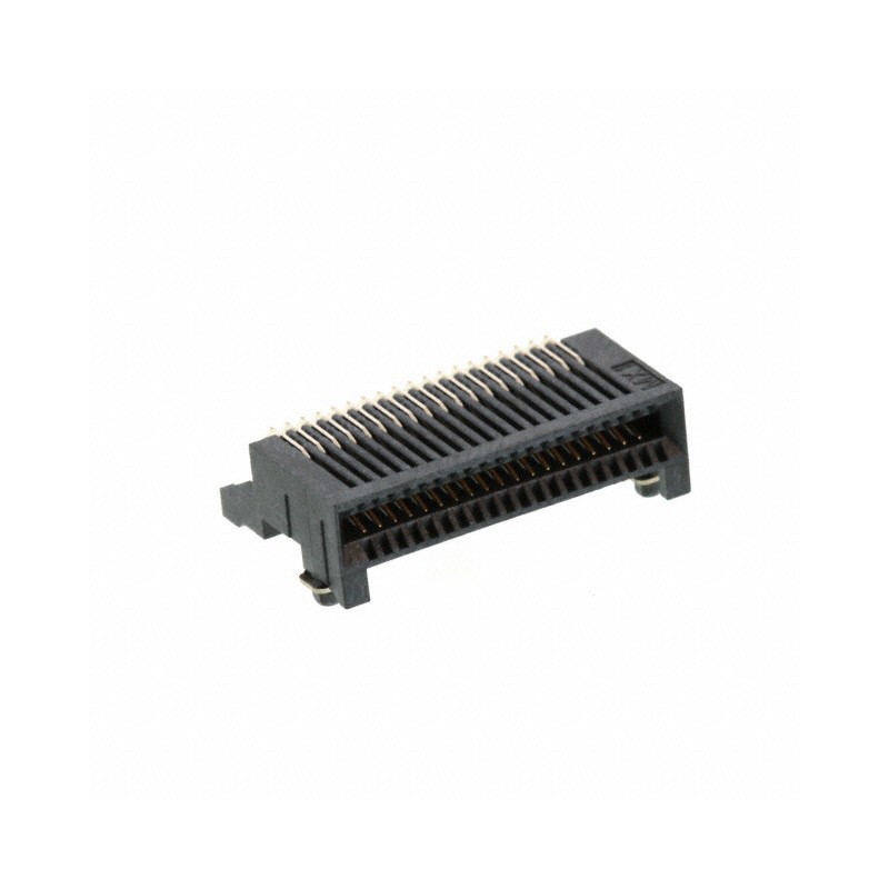 1 pcs : 0755860104 - CONN MINI SAS RCP 38P SLD RA SMD