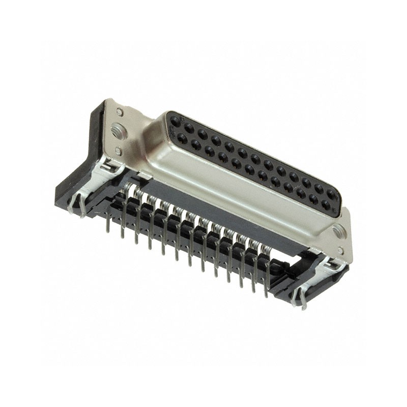 1 pcs : 09663527611 - CONN D-SUB RCPT 25POS R/A SLDR