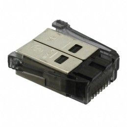 1 pcs : 1-1761184-3 - CONN PLUG 8POS SDL 24AWG AU FLAT