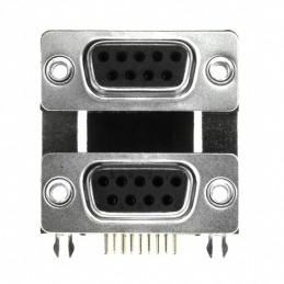 1 pcs : 178-009-513R691 - CONN D-SUB RCPT 9POS R/A SLDR