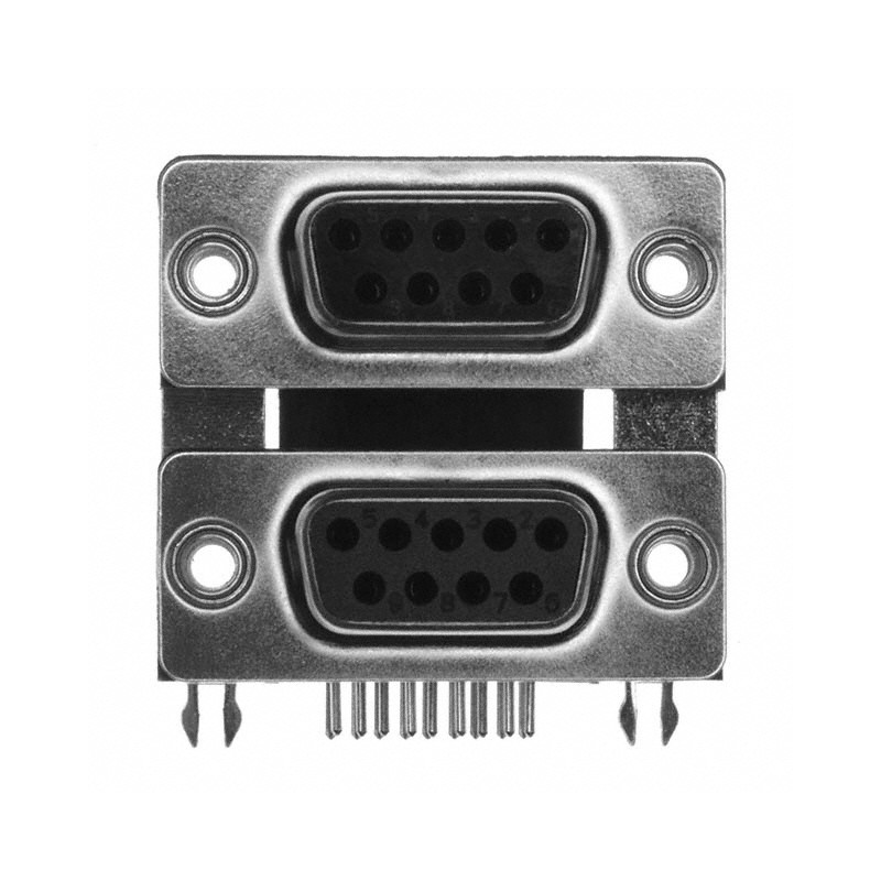 1 pcs : 189-009-513R691 - CONN D-SUB RCPT 9POS R/A SLDR