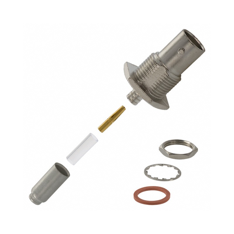 1 pcs : 5413771-3 - CONN BNC JACK STR 50 OHM CRIMP