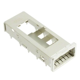 1 pcs : 1888781-1 - CONN QSFP+ CAGE PRESS-FIT R/A