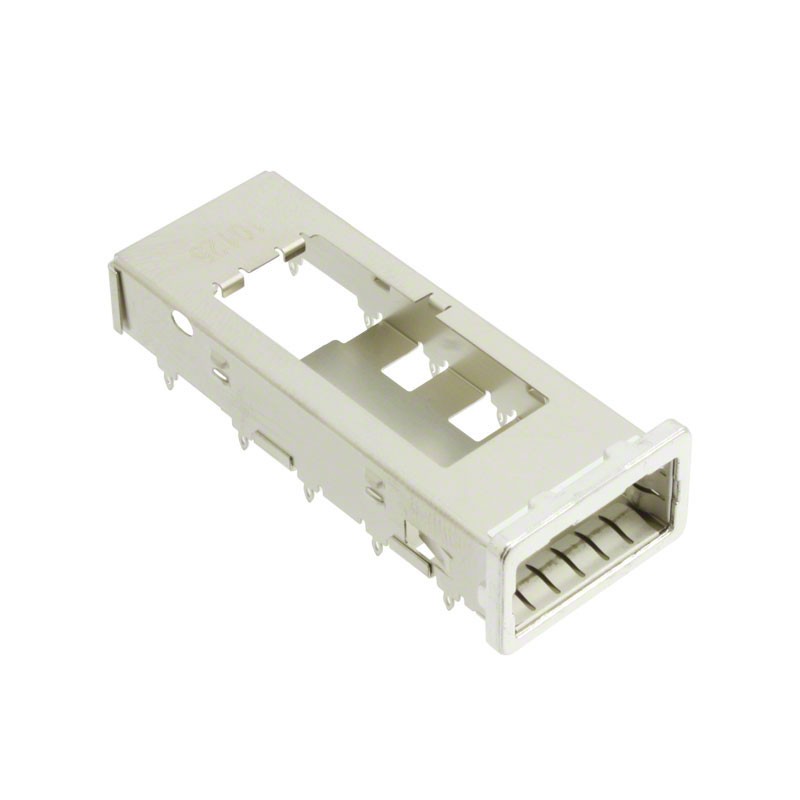 1 pcs : 1888781-1 - CONN QSFP+ CAGE PRESS-FIT R/A