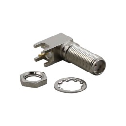 1 pcs : 0732512410 - SMA JACK BULKHEAD R/A PCB