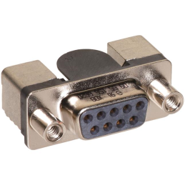 1 pcs : 09551566616741 - CONN D-SUB RCPT 9P SMD R/A SLDR