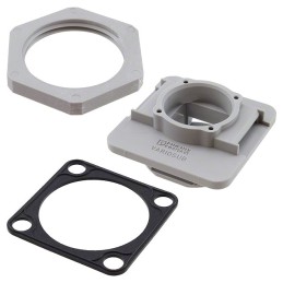 1 pcs : 1689844 - MOD FRAME 1PORT GRAY