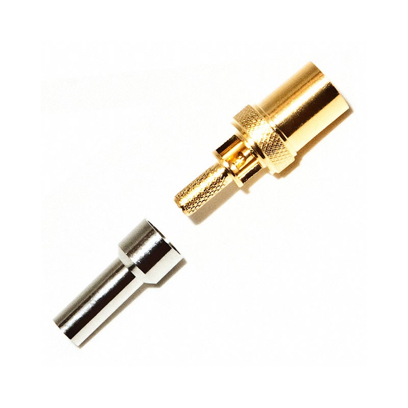 1 pcs : BU-P72981 - CONN SMB PLUG STR 50 OHM CRIMP