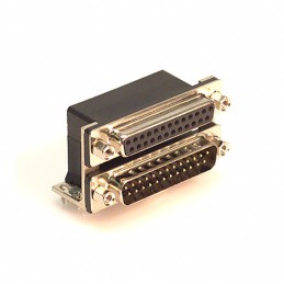 1 pcs : 189-025-313R571 - CONN D-SUB PLUG/RCPT 25P RA SLDR