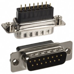1 pcs : 172-015-183L011 - CONN D-SUB PLUG 15P PNL MNT SLDR