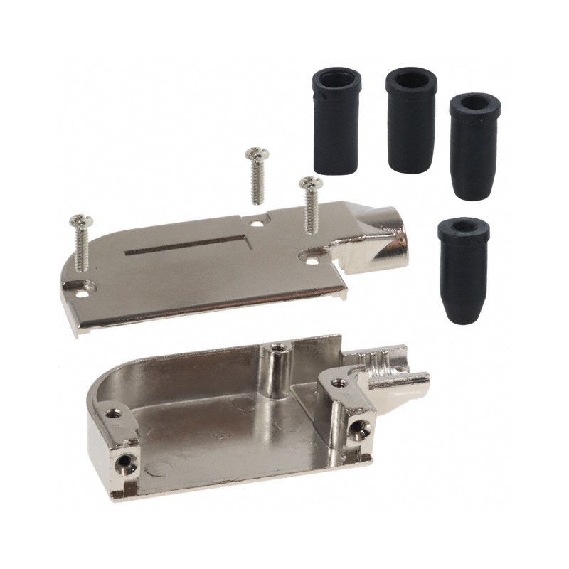 1 pcs : 981-025-030R121 - CONN BACKSHELL 25POS 90DEG SHLD